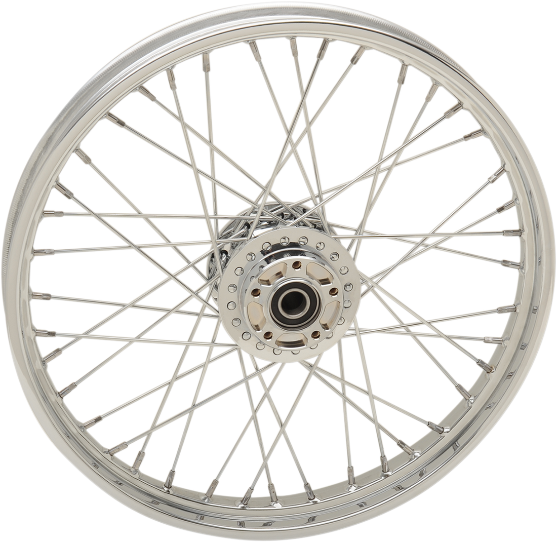 DRAG SPECIALTIES Front Wheel - Single Disc/ABS - Chrome - 21"x2.15" - '12-'17 FXD 64560