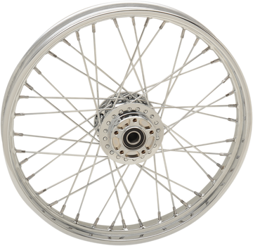 DRAG SPECIALTIES Front Wheel - Single Disc/ABS - Chrome - 21"x2.15" - '12-'17 FXD 64560
