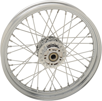 DRAG SPECIALTIES Front Wheel - Single Disc/No ABS - Chrome - 19"x2.50" - '08-'17 FXD 64388