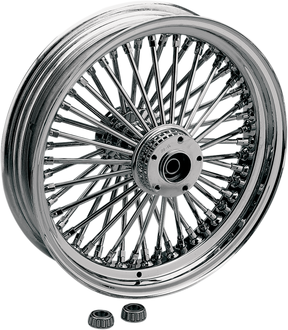 DRAG SPECIALTIES Rear Wheel - Single Disc/No ABS - Chrome - 16"x3.50" 04635-1506S