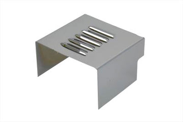 42-0003 - Chrome Louvered Battery Side Cover
