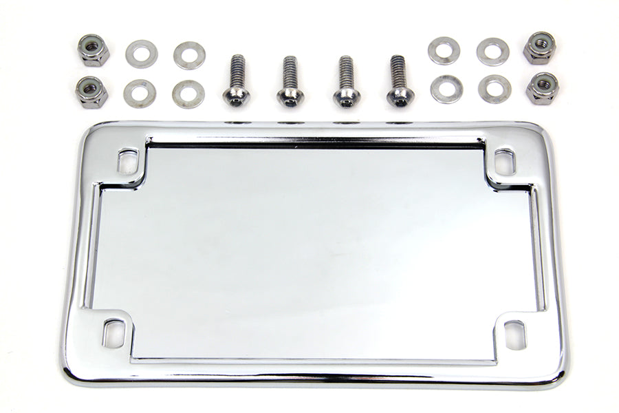 42-0066 - License Plate Frame Kit Chrome