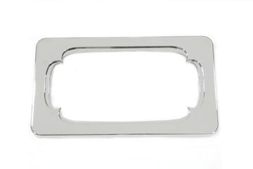 42-0164 - License Plate Frame Thorn Style Chrome Billet