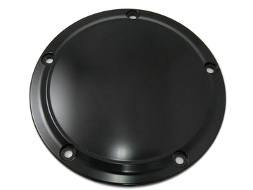 42-0191 - Matte Black 5-Hole Smooth Derby Cover