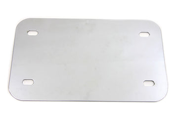 42-0221 - License Plate Frame Backing Plate Smooth Style Chrome