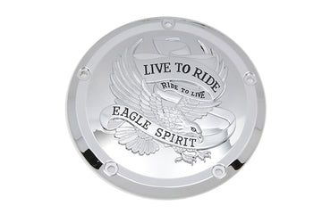 42-0226 - Eagle Spirit Derby Cover Chrome