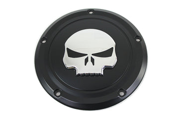 42-0270 - Black 5 Hole Skull Derby Cover