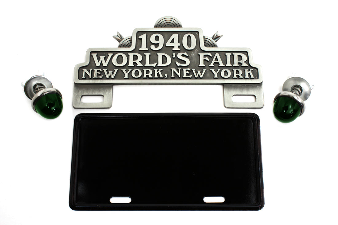 42-0479 - World's Fair License Plate Topper Kit