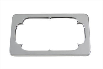 42-0997 - License Plate Frame Thorn Style Chrome Billet