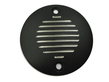 42-1147 - Grooved Ignition System Cover 2-Hole Black