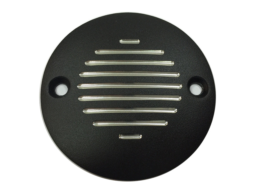 42-1166 - Grooved Ignition System Cover 2-Hole Black