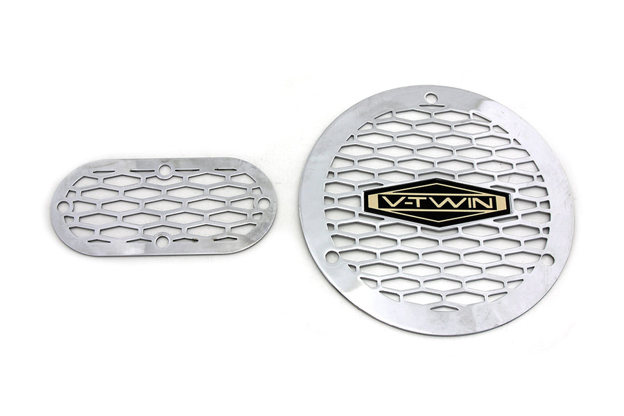 42-1226 - Vented V-Twin Derby and Inspection Cover Kit