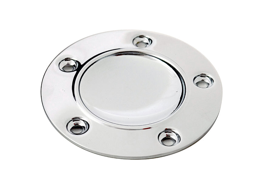 42-1389 - Domed Ignition System Cover 5-Hole Chrome