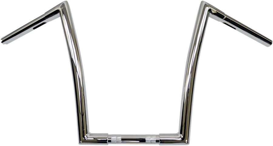 0601-2550 - TODD'S CYCLE Handlebar - Strip - 1-1/4" - 14" Rise - Chrome 0601-2550