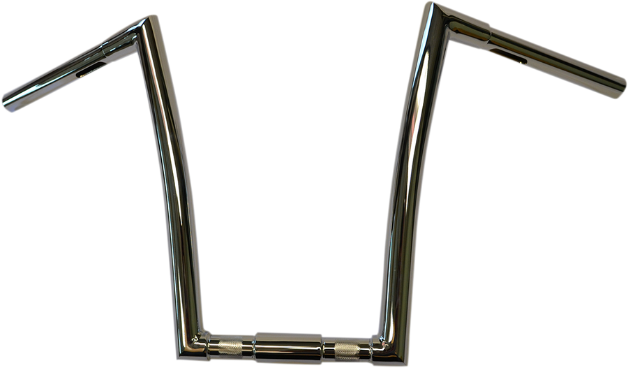 0601-3572 - TODD'S CYCLE Handlebar - Strip - Springer - 1-1/4" - 14" Rise - Chrome 0601-3572