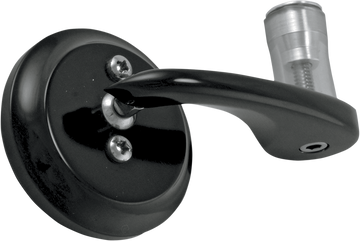 0640-0430 - TODD'S CYCLE Bar-End Mirror - Black - Left BSML-2