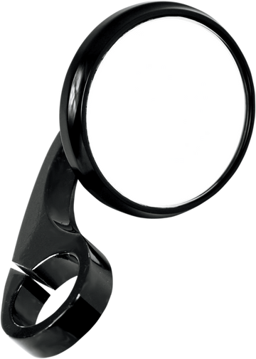0640-0748 - TODD'S CYCLE Shooter Mirror - 1" - Black 0640-0748