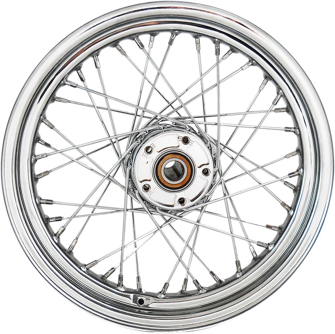 DRAG SPECIALTIES Rear Wheel - Single Disc/ABS - Chrome - 16"x3.00" - '12-'17 Softail 64546