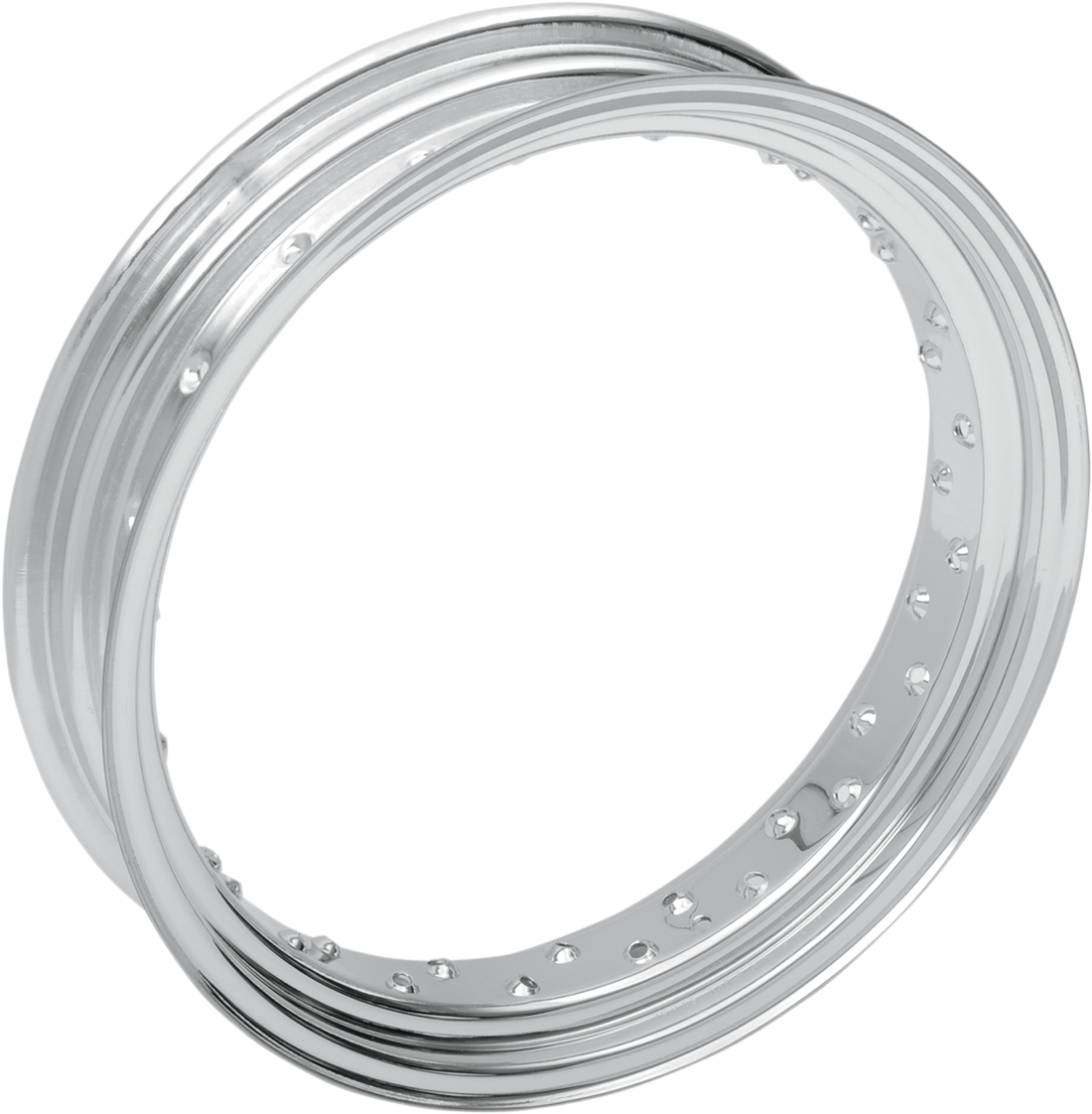 DRAG SPECIALTIES Rim - 40 Spoke - Chrome - Side Metal Valve - 3.50 X 16" 03634-00SCSMV