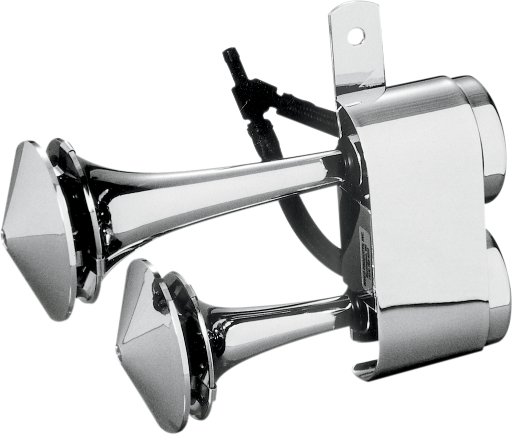 2107-0064 - RIVCO PRODUCTS Dual  - Air Horns - Chrome AHHD