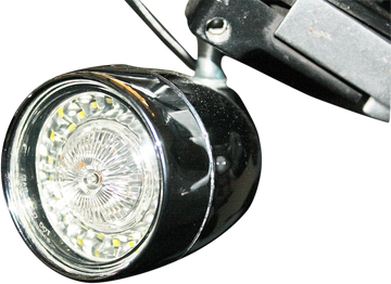 2020-1591 - CUSTOM DYNAMICS Bullet Turn Signal - 1157 - Chrome - Smoke Lens PB-BB-AW-1157CS