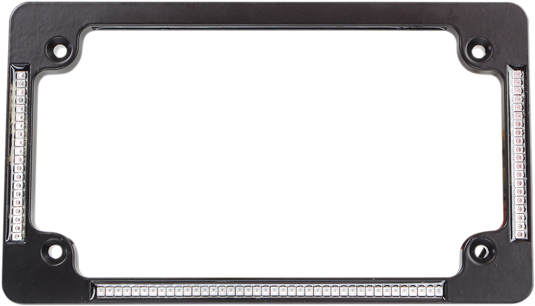 2030-0767 - CUSTOM DYNAMICS License Plate Frame - Black TF04-B