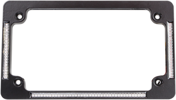 2030-0767 - CUSTOM DYNAMICS License Plate Frame - Black TF04-B