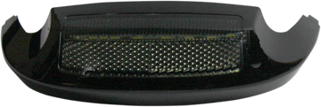 2040-1778 - CUSTOM DYNAMICS Led Front Fender Tip - Amber LED/Smoke Lens -Black GEN-FT-AS-BLK