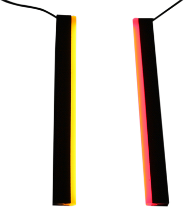 2040-1786 - CUSTOM DYNAMICS Plasma Rod - 10" - Red/Amber GENPLASMA10DC2