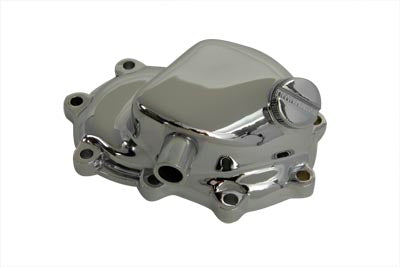 43-0164 - Chrome Transmission End Cover for Electric Start