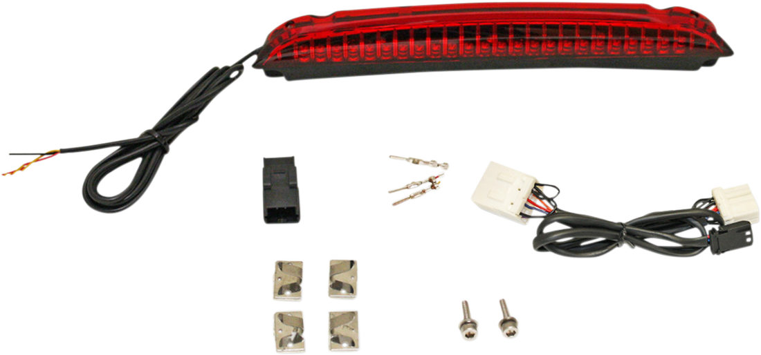 2040-2305 - CUSTOM DYNAMICS Luggage Rack Light - Red CD-LR-02-R