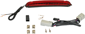 2040-2309 - CUSTOM DYNAMICS Luggage Rack Light - Red CD-LR-04-R
