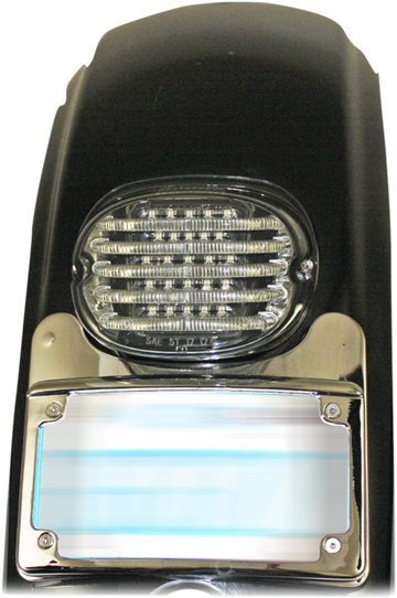 2040-2335 - CUSTOM DYNAMICS Lighted Turn Signal Eliminator Kit - Chrome CD-TS-ELIM-C