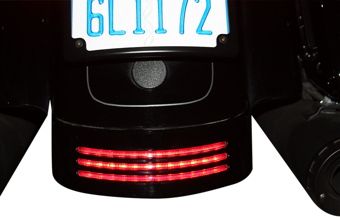 2040-2347 - CUSTOM DYNAMICS TriBar LED Light - Red PB-TRI-4-RED
