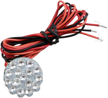 2060-0257 - CUSTOM DYNAMICS 1" Universal LED Cluster - Red GEN-100-R