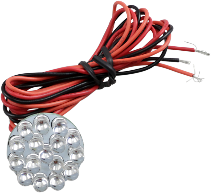 2060-0257 - CUSTOM DYNAMICS 1" Universal LED Cluster - Red GEN-100-R