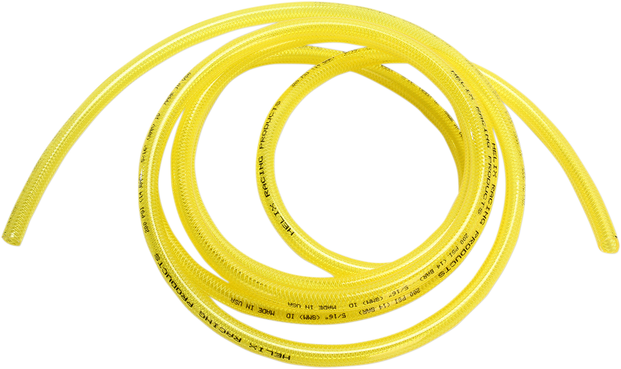 0706-0286 - HELIX High-Pressure Fuel Line - Yellow - 5/16" - 10' 516-0204