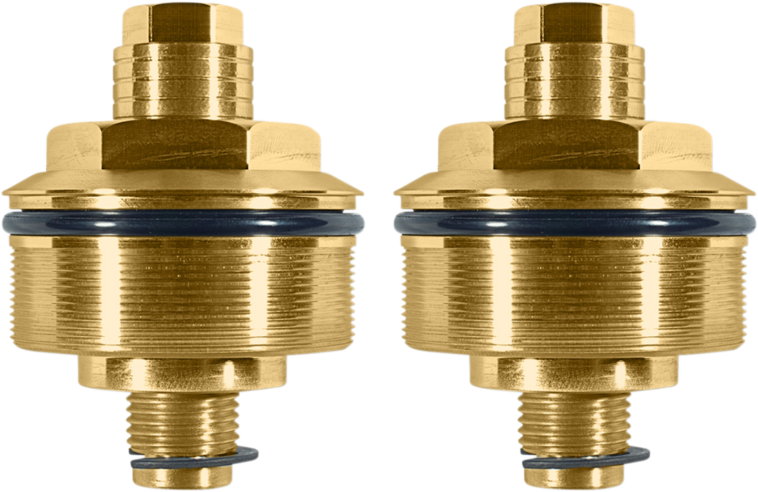 0404-0296 - SPEED MERCHANT Fork Preload Adjuster - Gold Finish - 49 mm SM49A-3