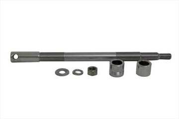 44-0613 - Chrome Front Axle Kit 12-15/16  Overall Length