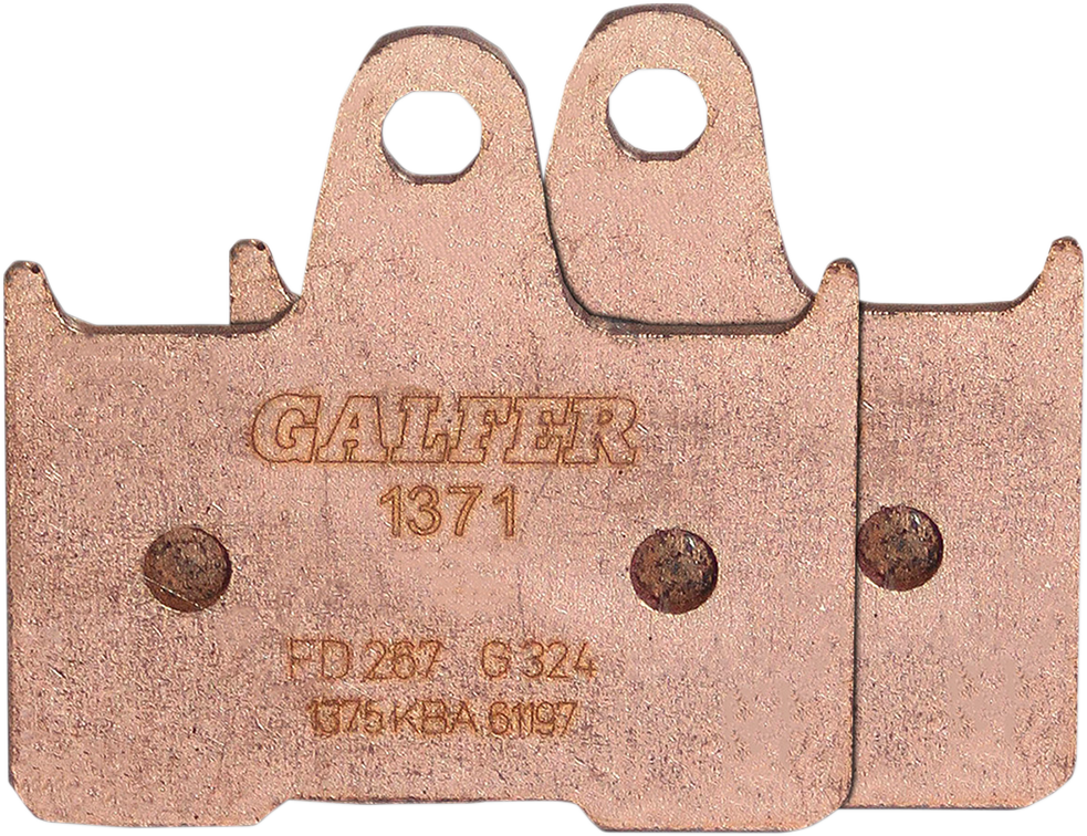 1722-0787 - GALFER Ceramic Brake Pads - Harley-Davidson FD267G1371
