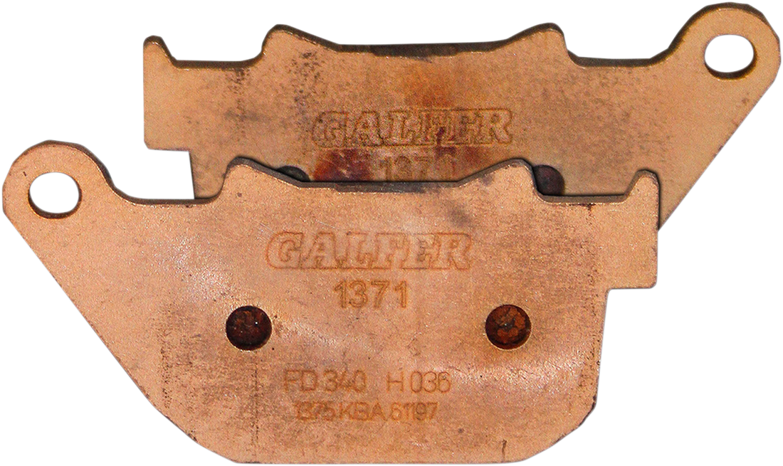 1722-0789 - GALFER Ceramic Brake Pads - Harley-Davidson FD340G1371
