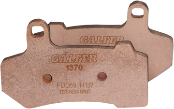 1722-0790 - GALFER Ceramic Brake Pads - Harley-Davidson FD369G1370