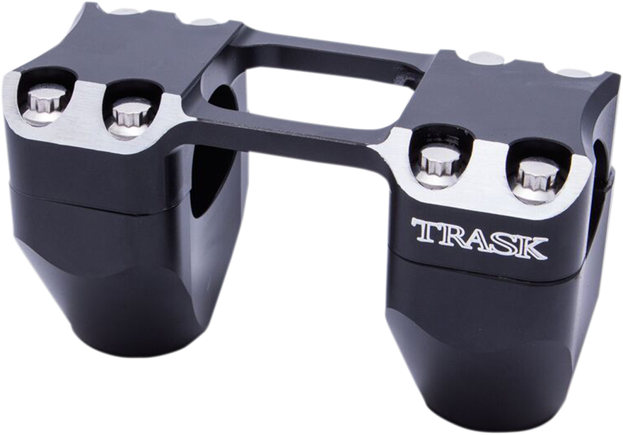 0602-0813 - TRASK Risers - Assault - 2" x 1-1/4" - Black TM-8601-2RC