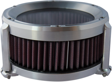 1010-2051 - TRASK Assault Air Cleaner - Raw - EFI TM-1021R