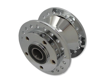45-0342 - Chrome Front Wheel Hub 1  Bearings