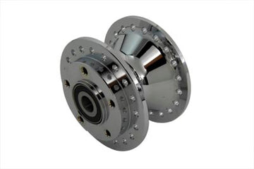 45-0532 - Chrome Front Wheel Hub 3/4  Bearings