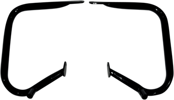 DRAG SPECIALTIES Saddlebag Bars - Black - Touring 05060513