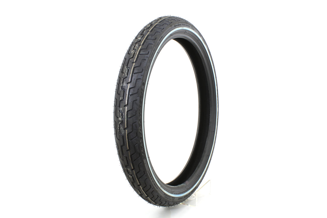 46-0447 - Dunlop D402 MH90 21  Front Whitewall Tire