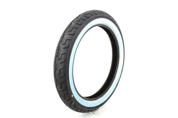46-0462 - Dunlop D401 100/90H X 19  Front Wide Whitewall Tire