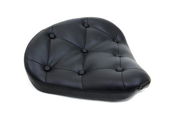 47-0065 - Black Vinyl Solo Seat with Buttons